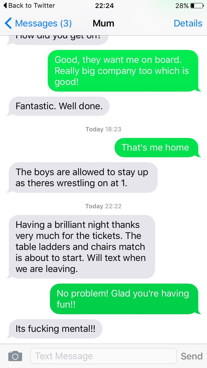 JShuttleworth_'s tweet photo. Maws loving her bday present to @InsaneChampWres 😂 #itsyerself https://t.co/k1MbOppZ3e