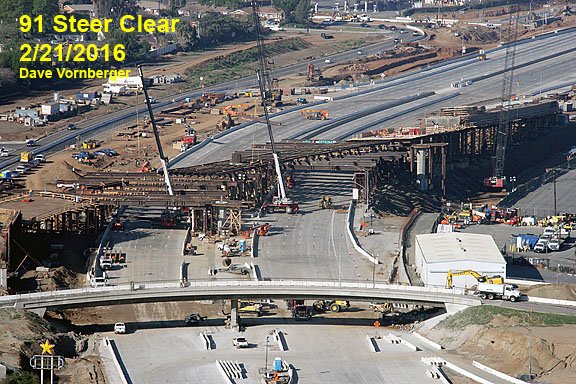 davevornberger's tweet photo. AWJV's great progress at Maple St and 91 freeway earlier today #91SteerClear #sr91project #Coronageddon https://t.co/P4CN72KZkA