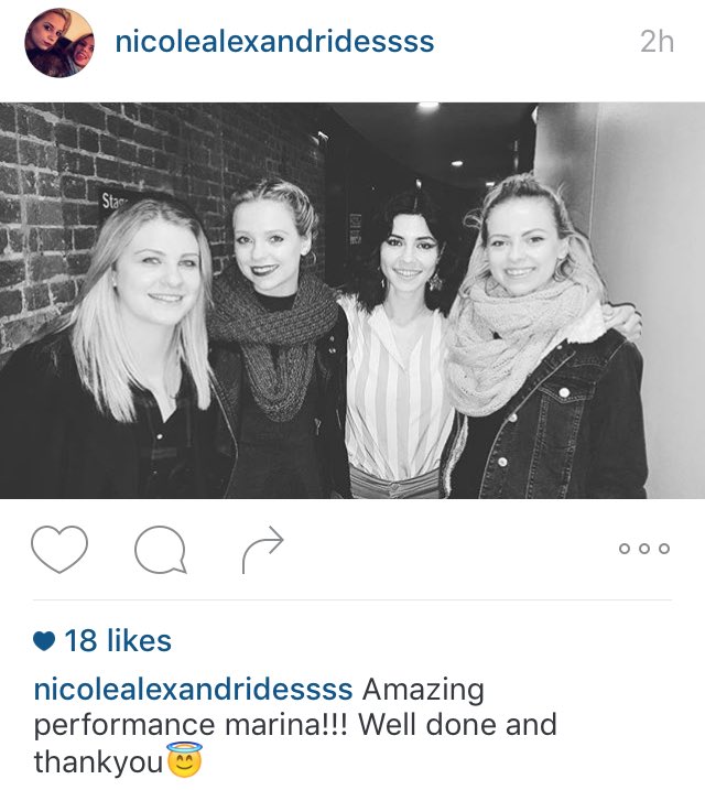 some lucky fans got to go backstage and meet M!