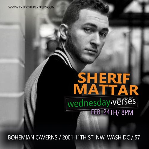 This week #wednesdayverses we are featuring @SherifMattar703!! WE LIVE LOVE :)