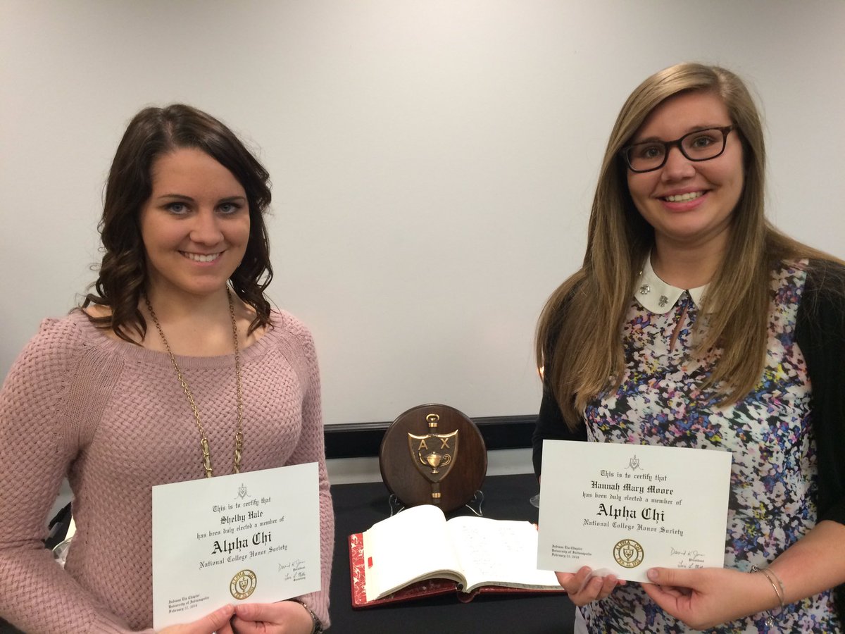 nosteffel's tweet photo. Congrats EL Ed Shelby and Hannah into Alpha Chi https://t.co/0SN4BvXzZY