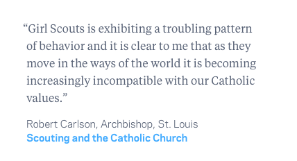 St. Louis Archbishop cuts ties with Girl Scouts https://t.co/9RX5VXtZug https://t.co/PLd0jgz2WD<a href="/tag/hoganvgawker"class="tags"><span>#hoganvgawker</span></a>