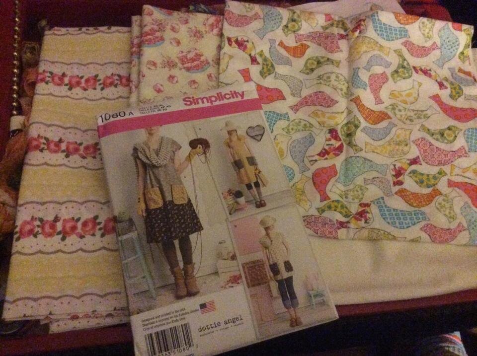 LittleStitchLTD's tweet photo. Dottie Angel Simplicity pattern is my next personal project. #sewinguk #dottieangel #simplicity #fabricforsale https://t.co/0KdzAYtUUk