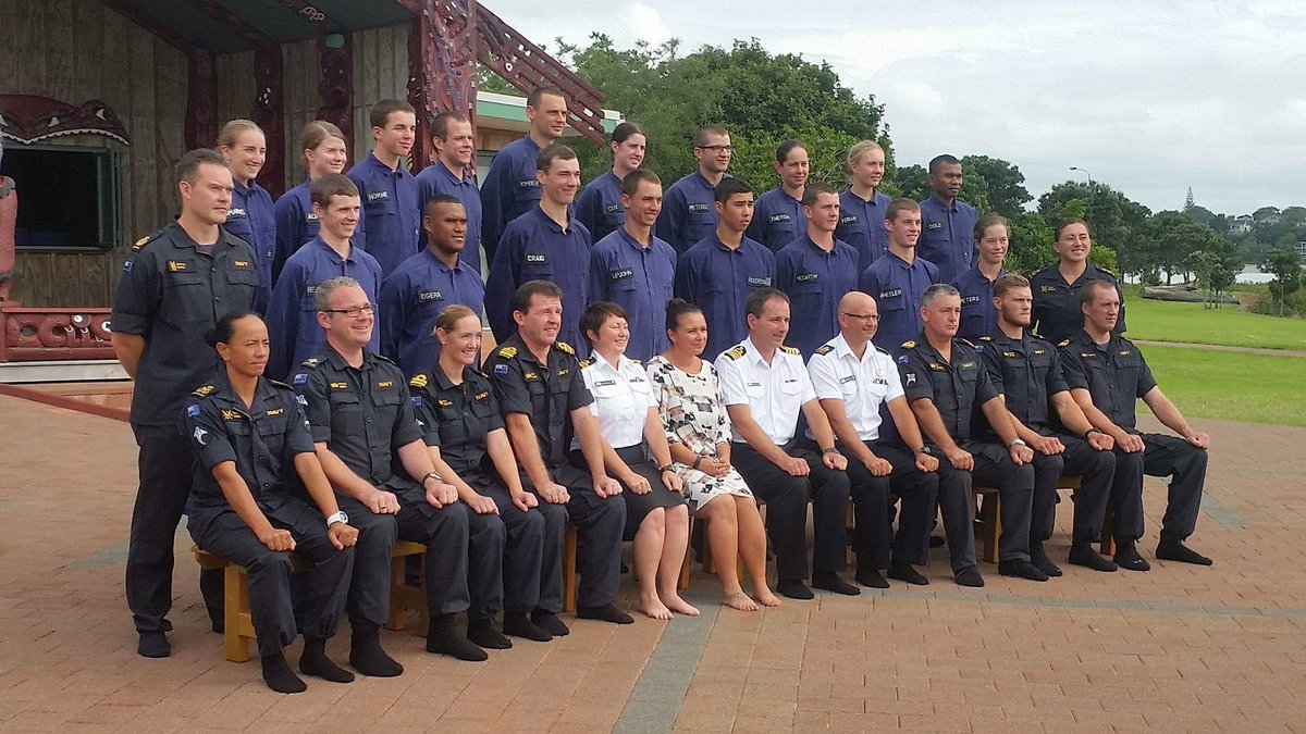 ldg_nznavy's tweet photo. Fantastic Powhiri on our marae JOCT 16/01 &amp; course champion @shelley188. @nznavy @sirpeterblaketr #JOCT https://t.co/OVFLS7kWyF