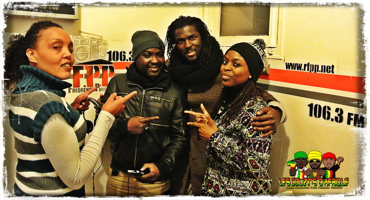 CouzinsDafrique's tweet photo. CouzDaf On Air Radio FPP 106.3FM (IDF) ou stream https://t.co/OxPteCT31a
#AfricanHipHopActivist https://t.co/dwQHl1zFIU