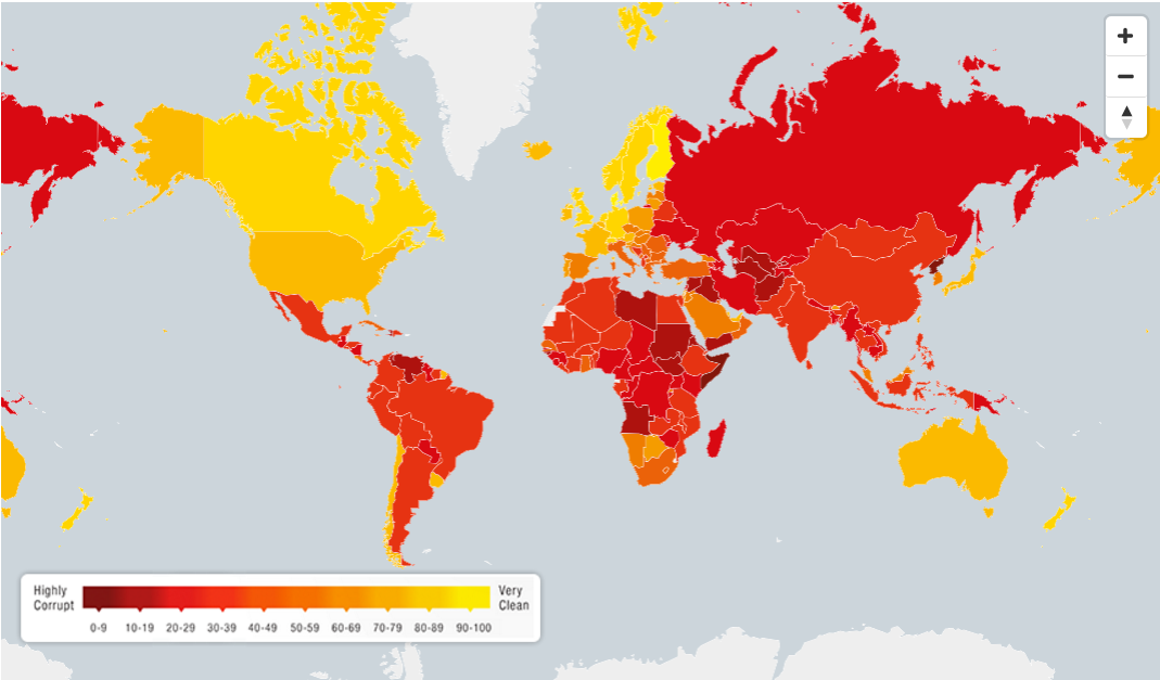 wef's tweet photo. These are the world’s least corrupt nations https://t.co/dHg5pkbJpT #corruption https://t.co/CyTOMM7Kg2