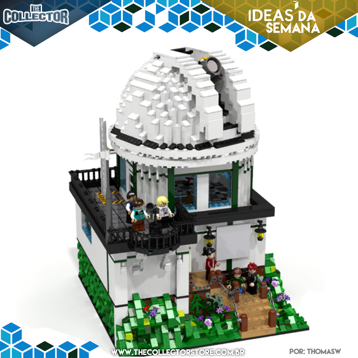 Confira esse belo Ideas da Semana! LEGO é na The Collector, clique aqui e compre: bit.ly/1yTtfUm
