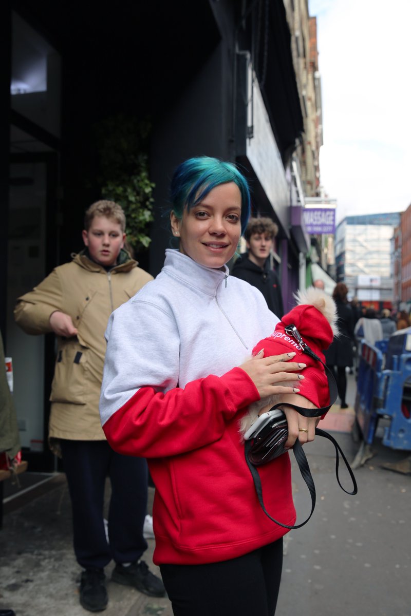Spotted by <a href="/Brilliant_White/">Charlotte White</a> at London Fashion Week <a href="/lilyallen/">Lily Allen</a> #StreetStyle #LFW2016