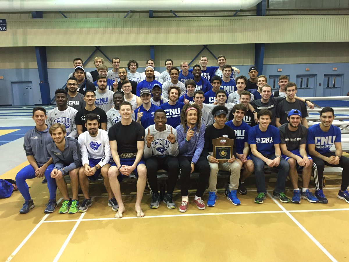 C2CAthConf's tweet photo. MT&amp;F: @CNUathletics captures 1st CAC Indoor Championship with 166 points https://t.co/O9vzniqUB0