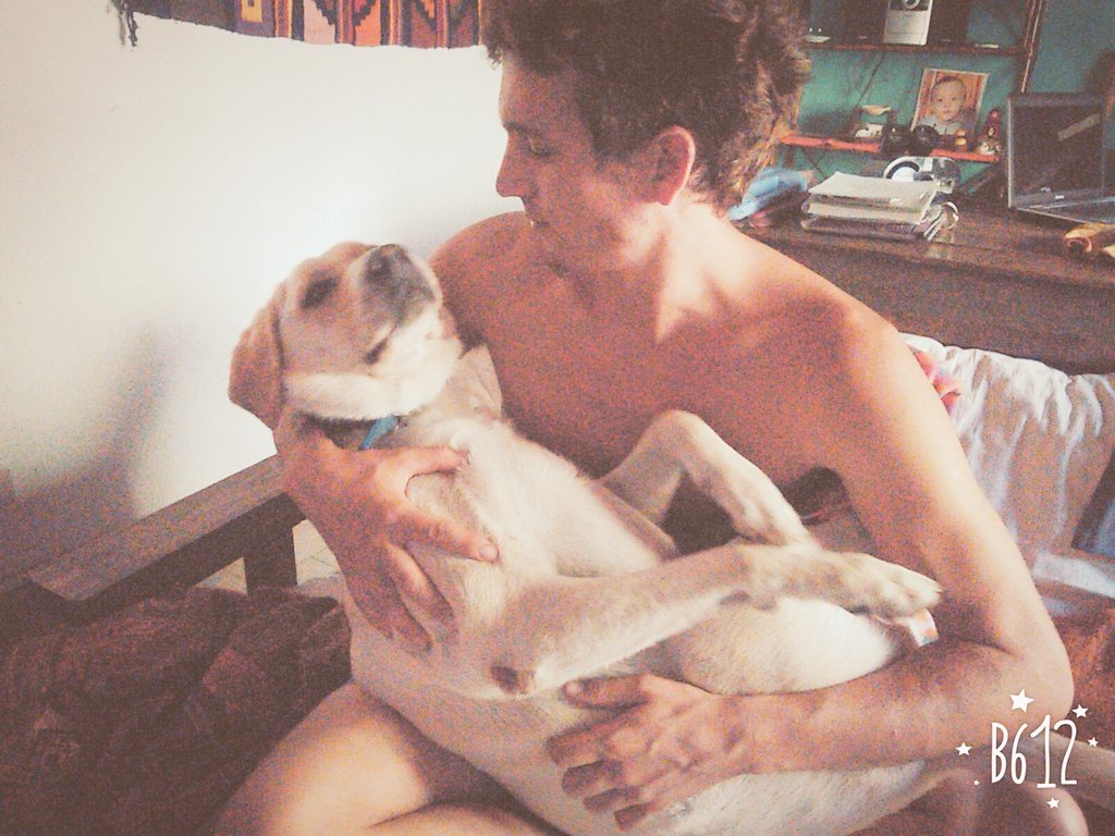 ZoeDiMarco's tweet photo. Tarde de mimos para Sancho,como cuando era bebé 😍 @MaxiOtta https://t.co/GSj5FCwnH7