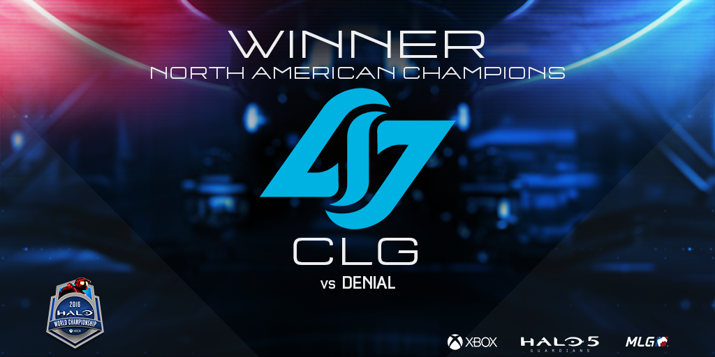 HCS's tweet photo. Put it in the books! @clgaming are the Halo World Championship Tour: Columbus winners! Congratulations! #HaloWC https://t.co/7qlQ7qzEJo