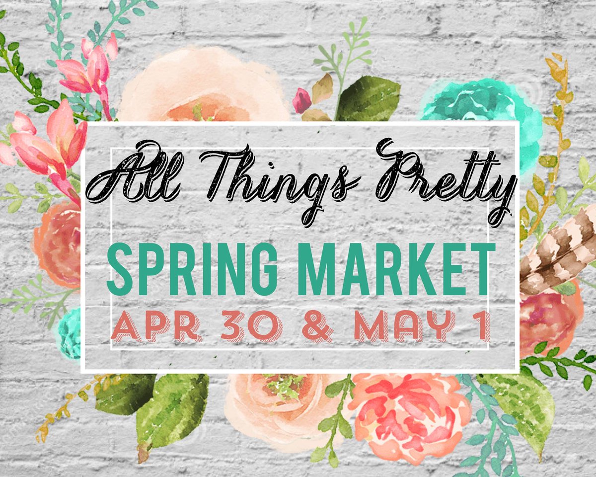 OldFortStore's tweet image. We'll be at this spring's #AllThingsPrettyMarket in #RedDeer! Make sure you mark the dates in your calendars!