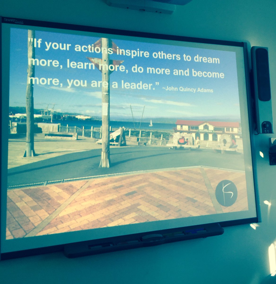 KatyAnquetil's tweet photo. 'If ur actions inspire others to dream, learn, do more & become more, u r a leader.' #mindfullnesstraining #β€οΈmyjob https://t.co/bNraoOaUGH