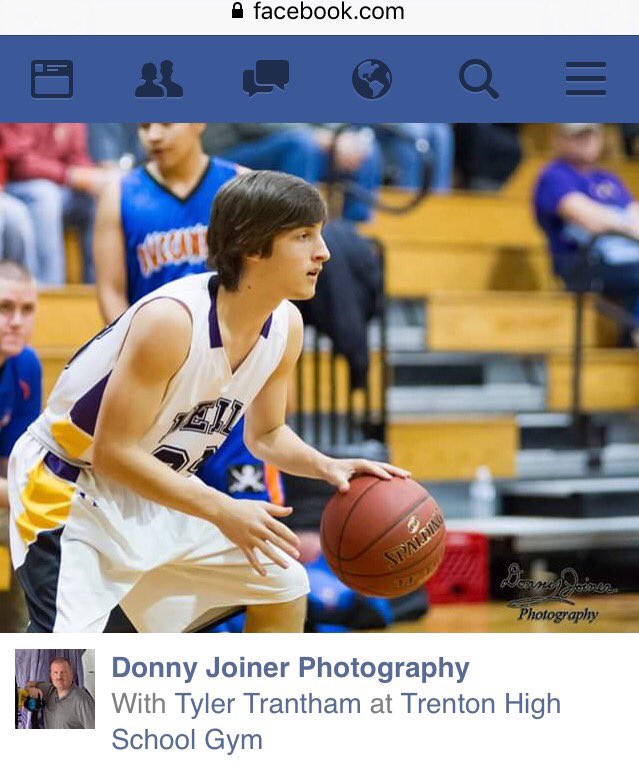 Another Fabulous Freshman, Guard Tyler Tranthum!! Tyler is relentless on both ends of the court.