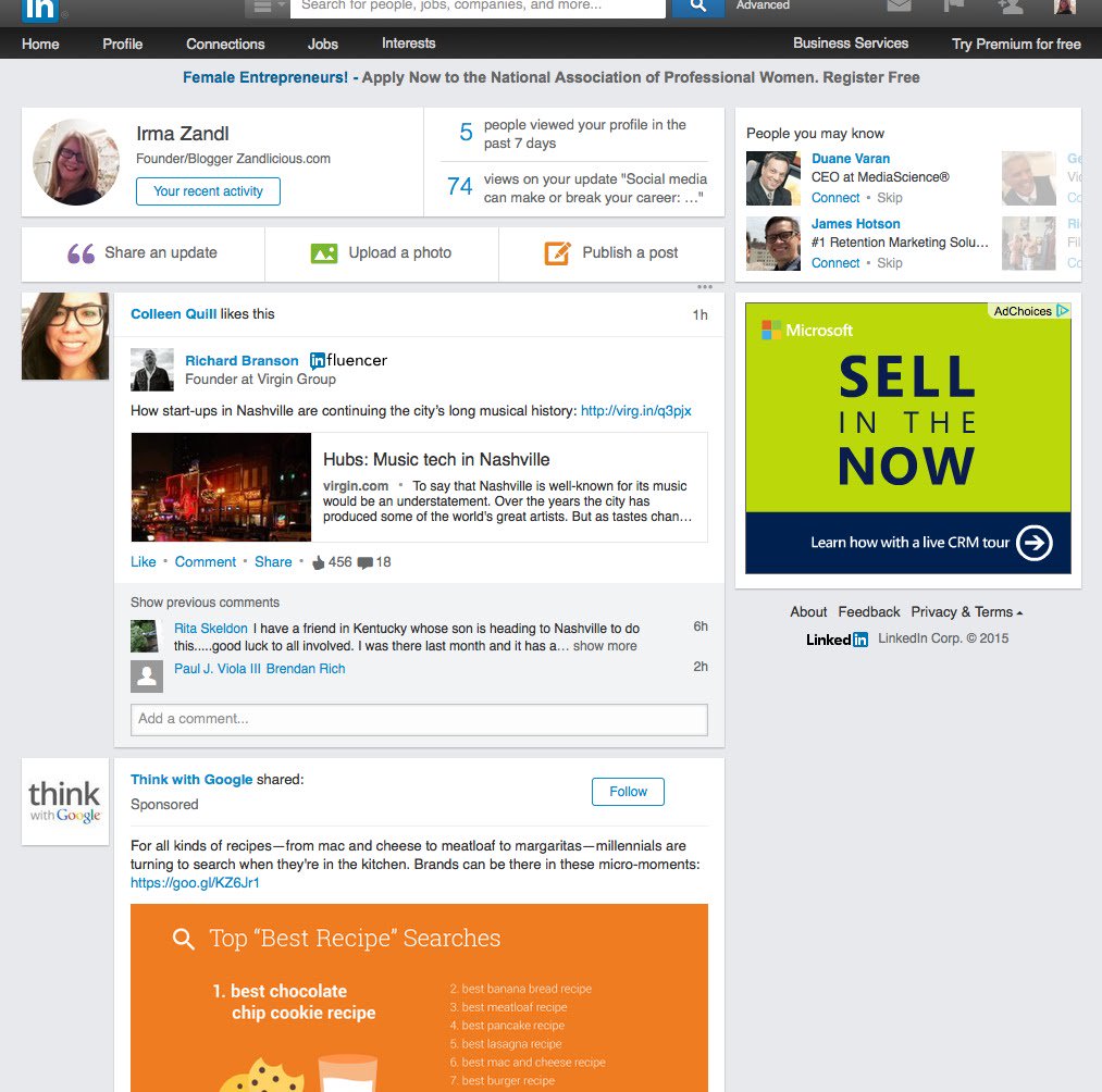 destineebullard's tweet photo. Keep your LinkedIn updated! #UFSMM https://t.co/zxDq24M87r