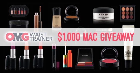 omgwaisttrainer's tweet image. Win this MASSIVE $1,000 MAC Cosmetics Haul, enter for free here &amp;gt; &amp;gt; bit.ly/mac-giveaway  Good luck!