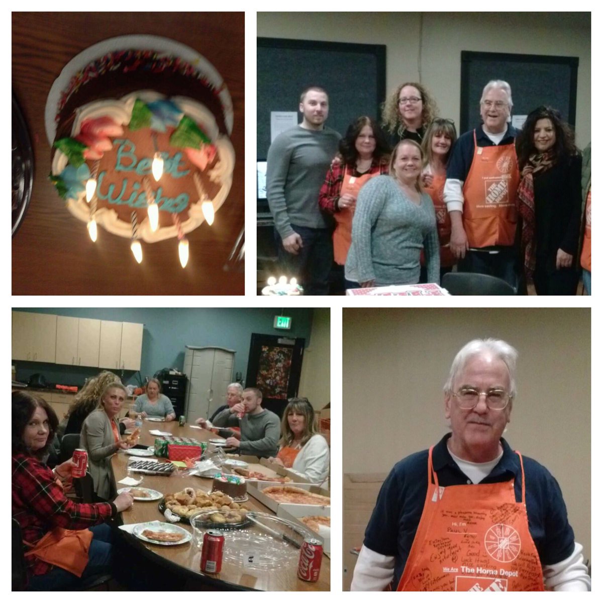 anna_shaker's tweet photo. Saying goodbye to our kitchen designer Paul. happy retirement! https://t.co/tLjiqYzAzP
