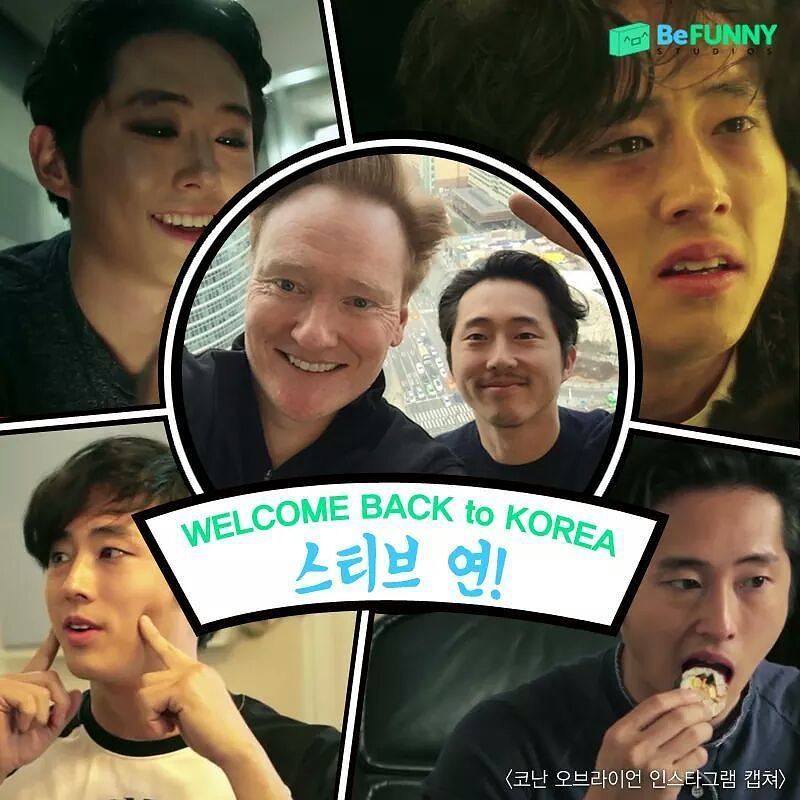 지난 주 내한 해
한국을 핫하게 달구고 갔던 스티븐 연:)
다음에 또 와주겠니~? Thanks for keeping us laughing all of last week. can't wait to see yo…