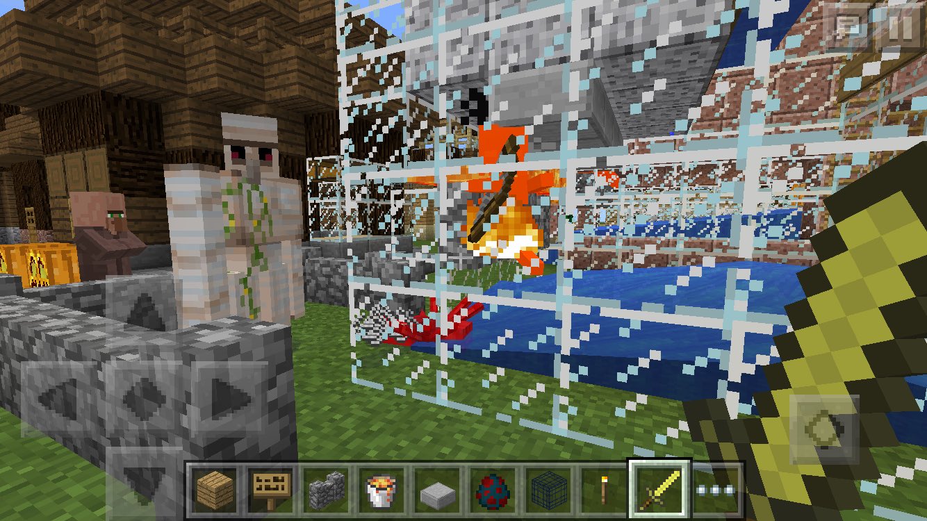 おもち なかなかいい感じにめり込みハウスができた テクスチャって大事ね Minecraft マイクラps3 T Co Lxjpdgbbjp Twitter