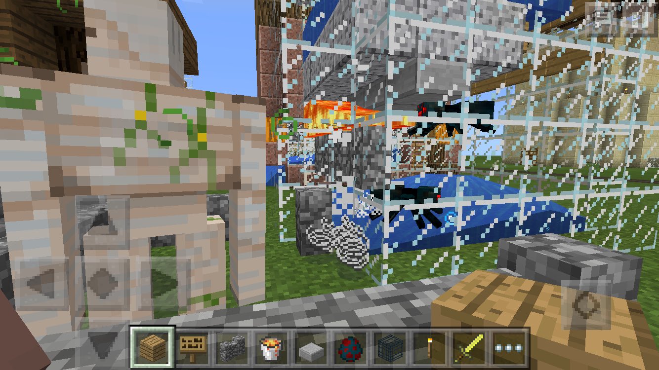 おもち なかなかいい感じにめり込みハウスができた テクスチャって大事ね Minecraft マイクラps3 T Co Lxjpdgbbjp Twitter