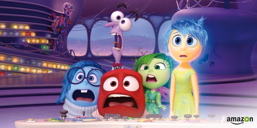PrimeVideo's tweet photo. Rough Monday? Let Joy help you cheer up in @PixarInsideOut: https://t.co/wFYfC2CVBo #OscarsHomework https://t.co/2JeGZlN201
