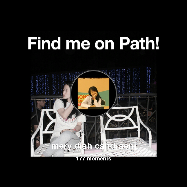 Merydiah1's tweet photo. I've shared 177 memories with my friends on #Path - see them now at https://t.co/GOioRl0RRR! #thepersonalnetwork https://t.co/VOdmVTqG1t