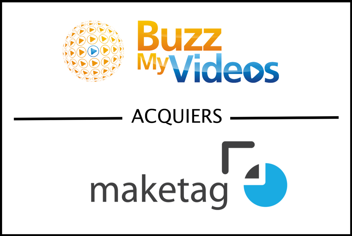 We're happy to announce the acqui-hire of <a href="/Maketag/">Maketag</a> &amp; send a big welcome onboard to the team! streamingmedia.com/PressRelease/B…