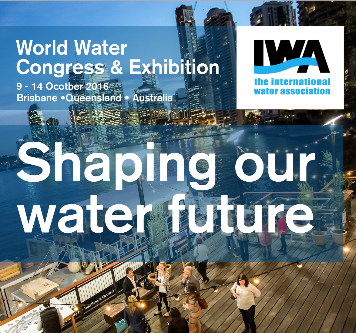 IWAHQ's tweet photo. #Water scarcity driving #innovation - read more: https://t.co/eovcNozI7f #iwa2016brisbane https://t.co/nE9loRc84R