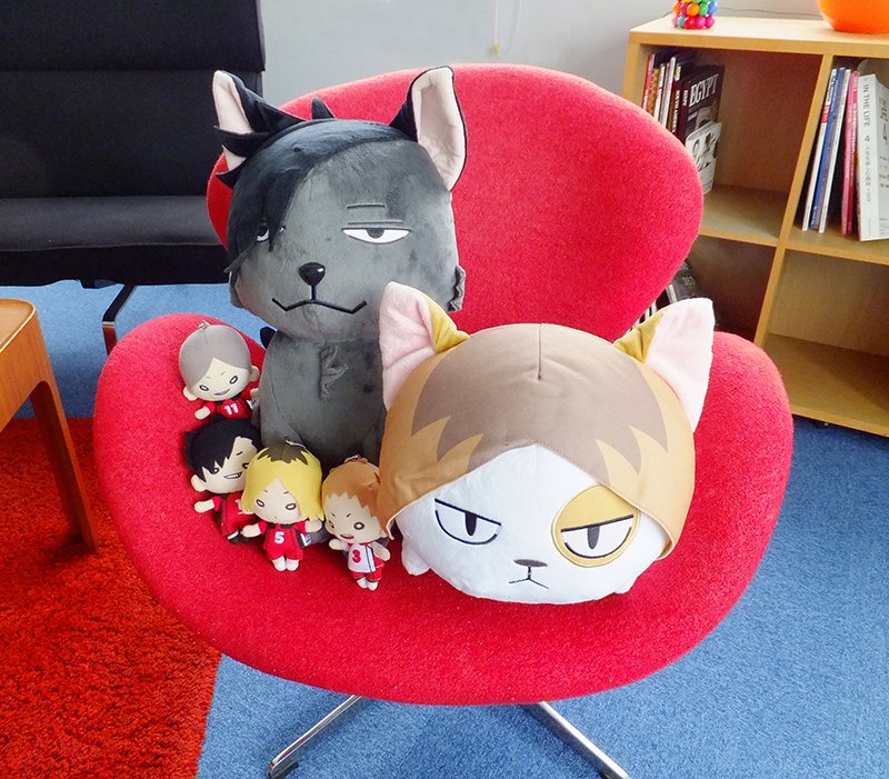 このねこもいます！「ハイキュー!!」音駒高校の「音駒ネコ」！タカラ