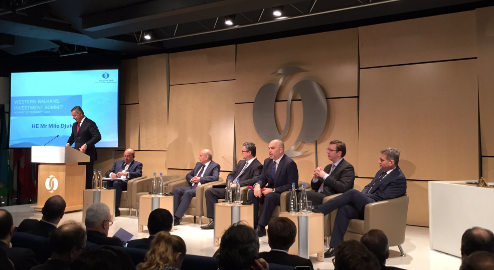 EBRD's tweet photo. We're live streaming #EBRDwb, our Western Balkans Investment Summit, till 12.30 London time https://t.co/vh10nvG0JX https://t.co/oMphBFPxmy