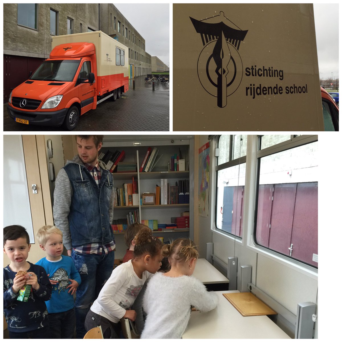 campuscolumbus's tweet image. Vandaag de @RijdendeSchool letterlijk op bezoek. Bedankt #Angela voor deze omgekeerde #Themareis