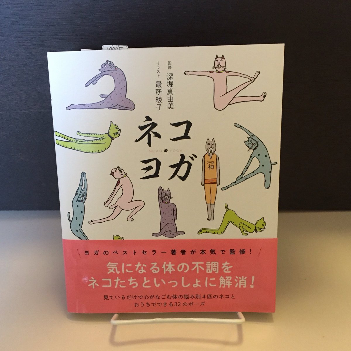 恵文社バンビオ店 على تويتر 本日2月22日はネコの日 ネコヨガ 最所綾子 深堀真由美 飛鳥新社 はいかがですか 気になる不調を体の悩み別に4匹のネコ達と解消 ポーズ をとるネコ達がなんともシュール 思わずマネしたくなるはず 見てるだけでもおもしろい