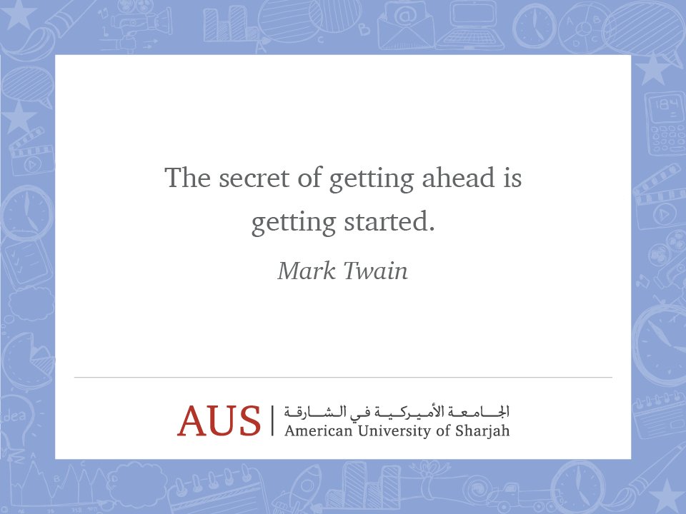 AUSharjah's tweet image. #QuoteoftheDay