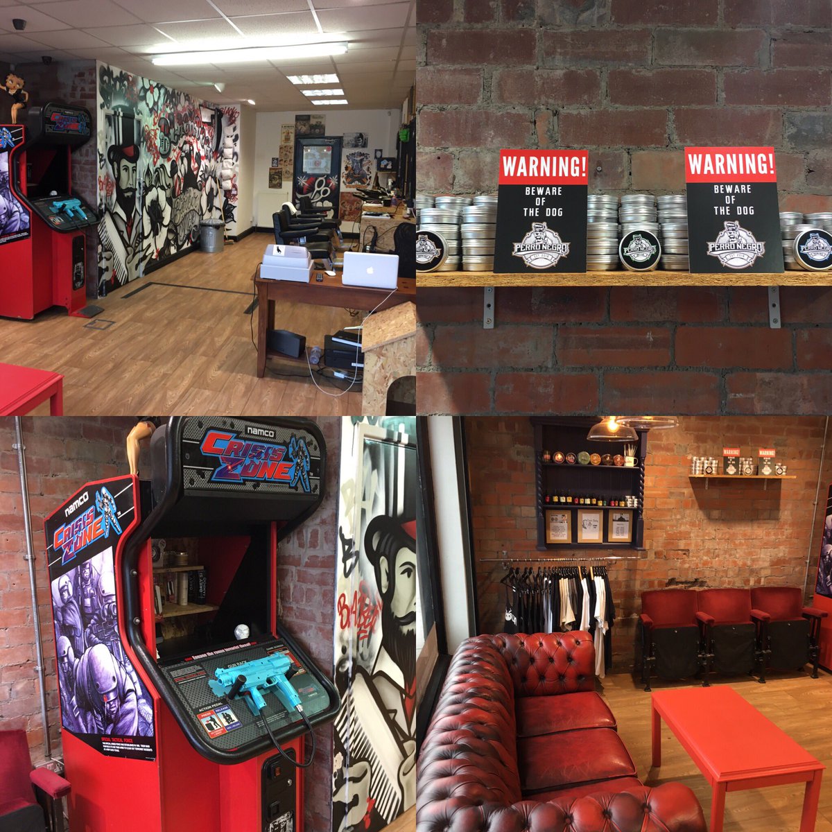 the doggie barber shop