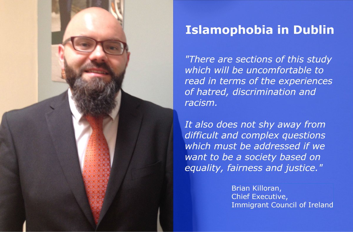 Complex and difficult issues must not be swept under the carpet...our Islamophobia research #EqualIreland RT