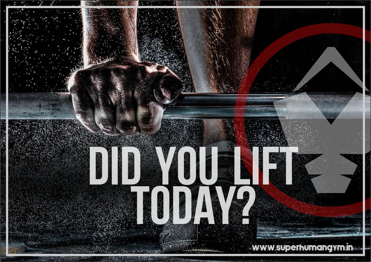 SuperhumanGym's tweet photo. Did you lift today?
#Crossfit #Gym #Fitness #India #Mumbai #Health #Cardio #Life #GymTime #strength #motivation https://t.co/02rZXc0rKD