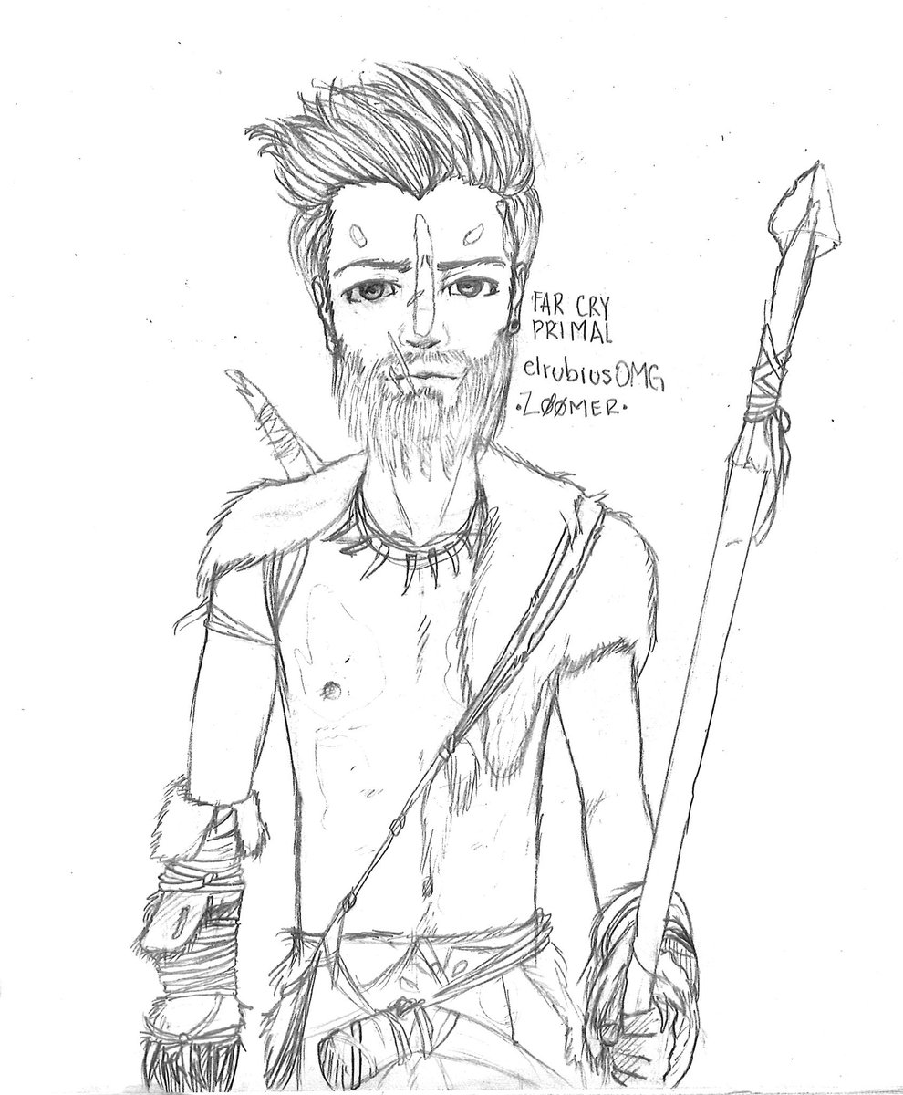 RubiuFtKrewFOB's tweet photo. @Rubiu5 #elrubiusfanart #FarCryPrimal @elrubius_com Espero que te guste💞🗿RT&amp;FAV, hecho con cariño, solo es un boceto https://t.co/0h58DuHCUY