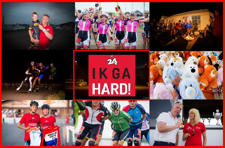 We hebben er ongelofelijk veel zin in! #24kika 'skaten tegen kanker'