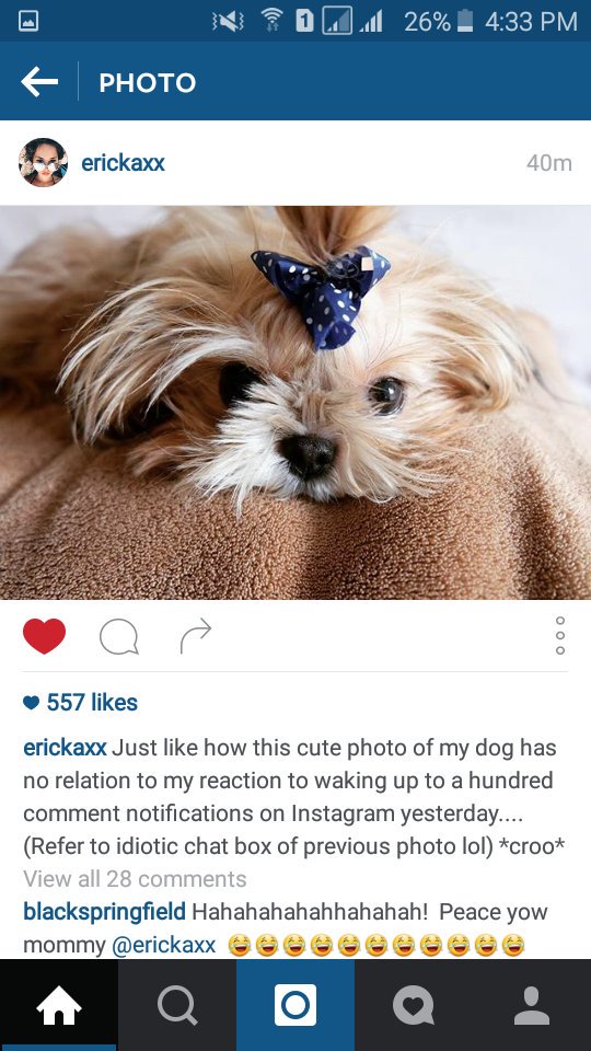 JamrickaUTE's tweet photo. That caption tho! 😂😂😂*croo* @erickaxx Go mommy fight! Don't let the idiotic down you! 😍😍😙 https://t.co/GgOc71ZzmS