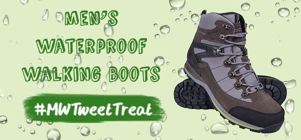 MountainWHouse's tweet photo. Planning your next adventure? RT &amp; Follow to #WIN our Men's Walking Boots! https://t.co/zgZohLrwkN  #MWTweetTreat https://t.co/NRI3wdyBcv