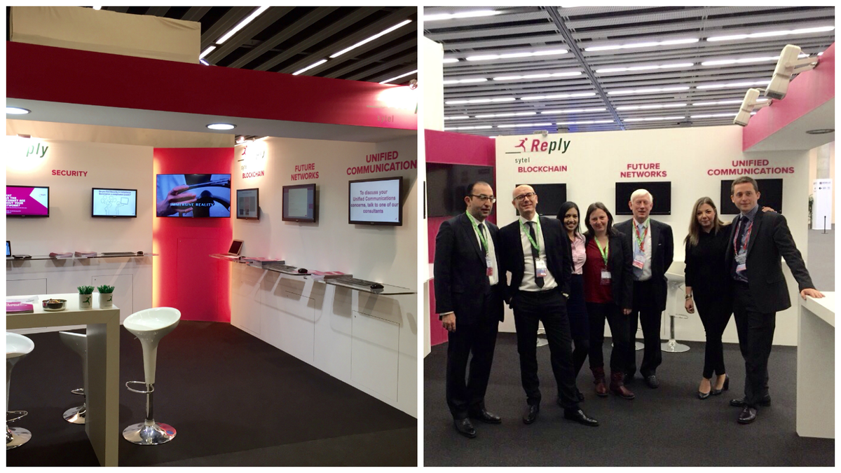 SytelReplyUK's tweet photo. #MWC16 we're excited to start! Stand 8.0L6 is now ready - let the good times roll! #mobile #tech https://t.co/Iy103qalRr