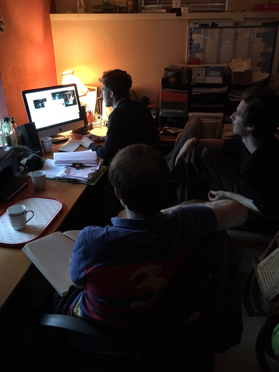 CDMHMusic's tweet photo. 6 hour epic @CosmosMovie session with @ELLandZAND yesterday. Exciting progress... #filmmaking #movie #soundtrack https://t.co/HdOdzyNNAz