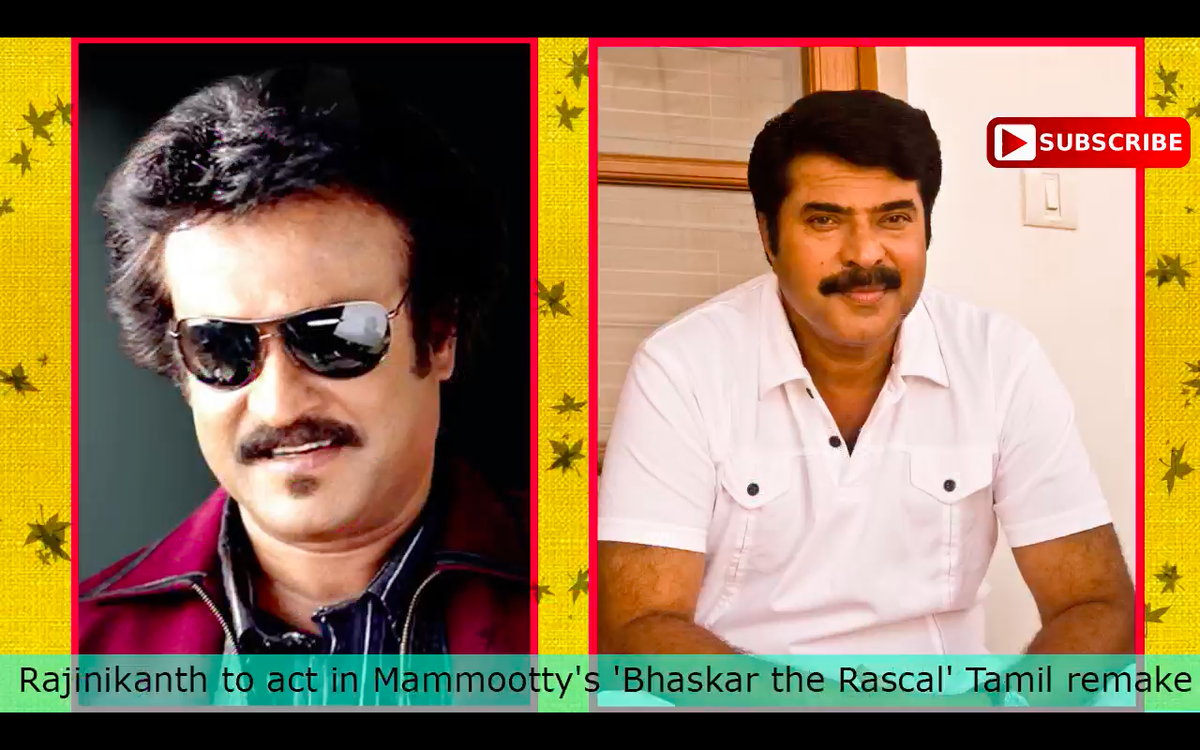 news_nuts's tweet photo. #Rajinikanth PRO says Kabali actor not part of Mammootty's #BhaskarTheRascal #Tamil remake https://t.co/6FRikR1h10 https://t.co/gFLMzKgDFp