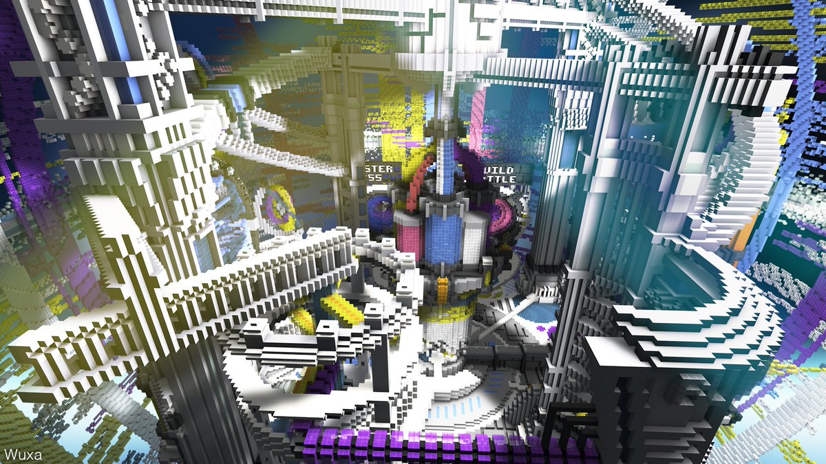 MissionVirtual_'s tweet photo. One month to go! Here, have a little peek inside this year's hub built by @cakeyicing . Render by @wuxarchitect ! https://t.co/YK6A0jNuG8