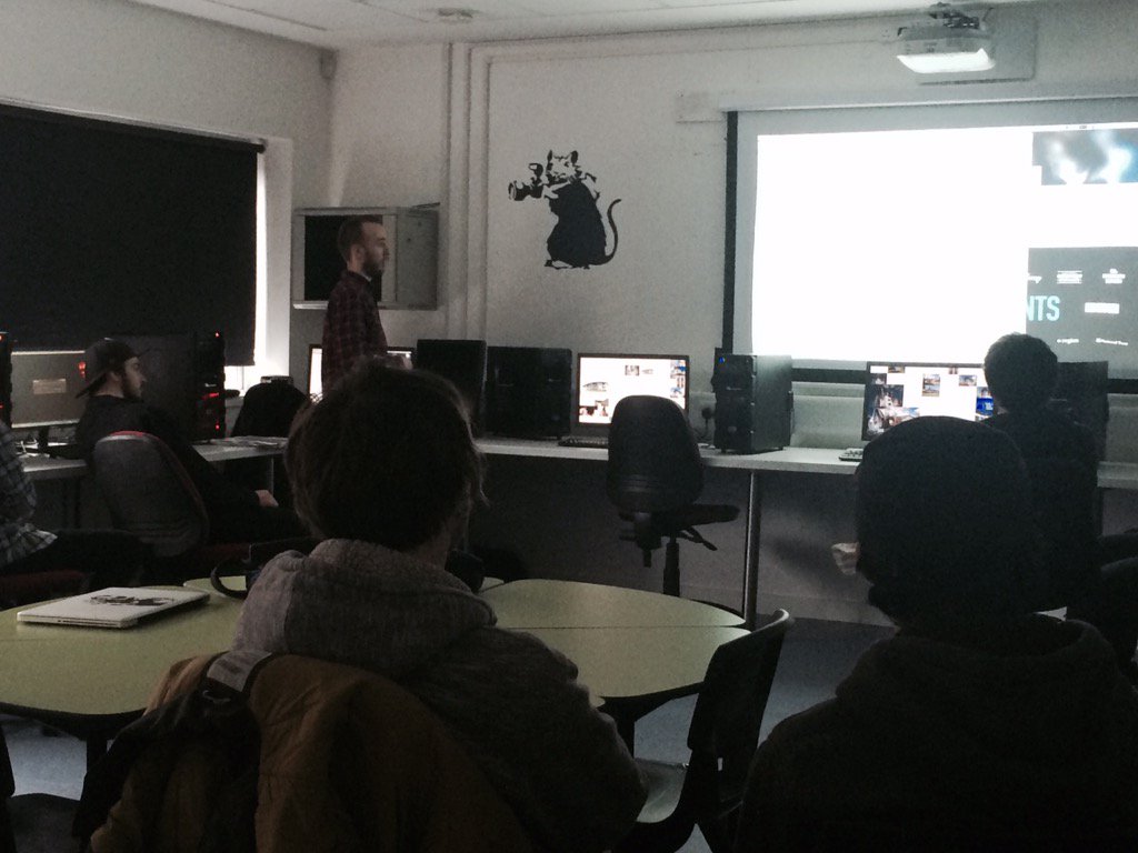 TruroMedia's tweet photo. Colour grading workshop, #trurocollege #UALCreativeMedia https://t.co/9FvsorgVGp
