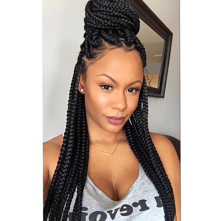 box braid hairstyle