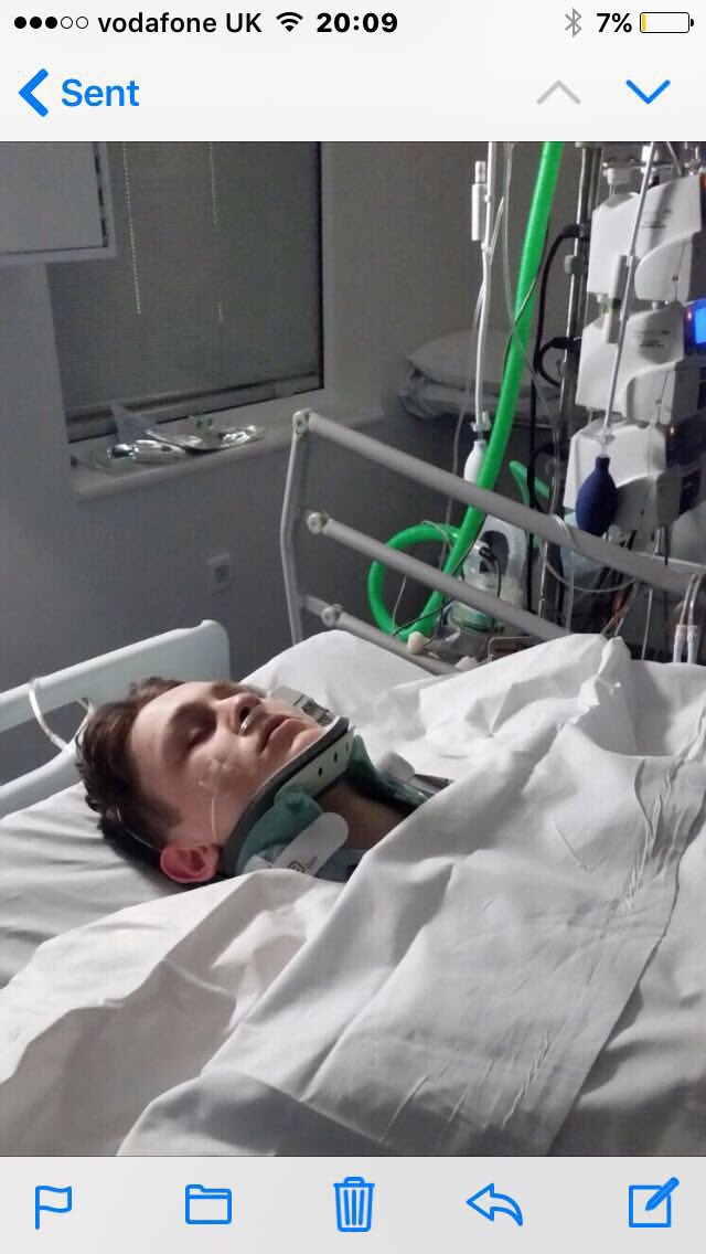 jetindall's tweet photo. @talkSPORT pls RT for @teamellis suffered serious neck/spine injuries playing football #teamellis https://t.co/K83jcft6sC