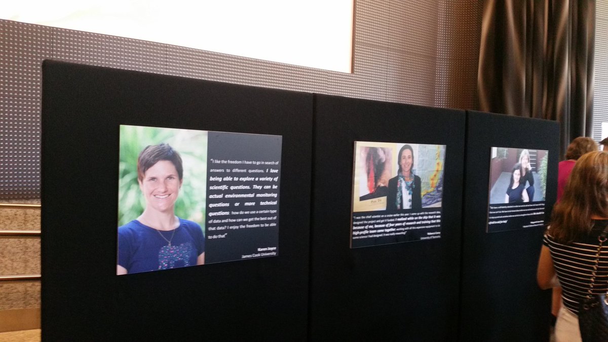 Drop into the @unimelb Brain Centre foyer today for great profiles of #WomenInSTEMM @WomenSciAUST