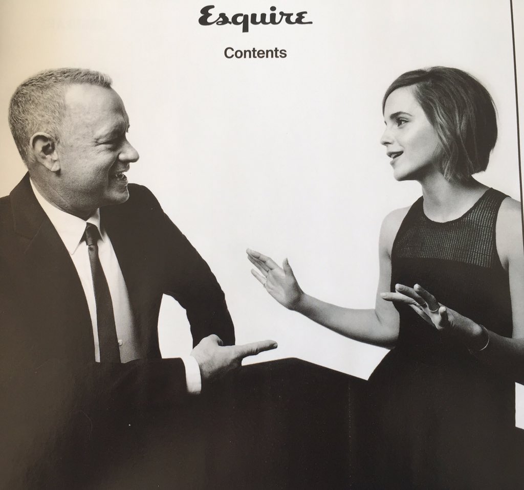 EmmaWatson's tweet image. What can you say when someone you look up to is all the things you hope they will be ? and then more?
@tomhanks ❤️