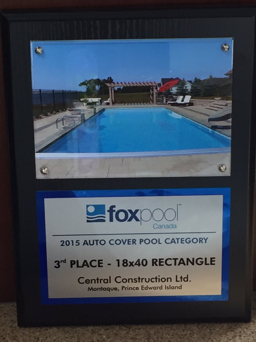 CentralPoolSpa's tweet image. Returned from the @FoxPool Seminar in Ontario with these! #proud #pools #PEI #photos